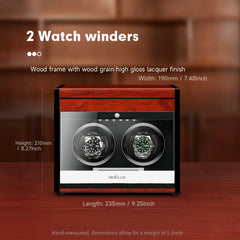 Double watch winders for automatic watches - automatic watch winder