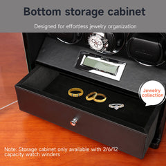 Dual Self-Winding Double Watch Winders Box - Effortless Maintenance for Automatic Watches