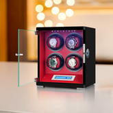 Quadruple Auto Watch Winders Box for automatic watch - best watchwinders