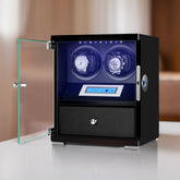 Dual Self-Winding Double Watch Winders Box - Effortless Maintenance for Automatic Watches