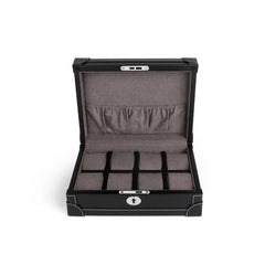 Luxury Leather Finish 8-Watch Box - Elevate Your Watch Collection