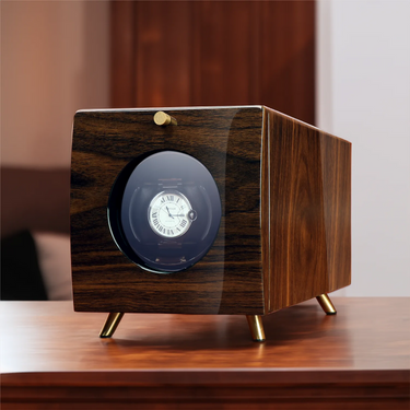 Single Wood Watch Winder - Perfect for Rolex and Automatic Timepieces