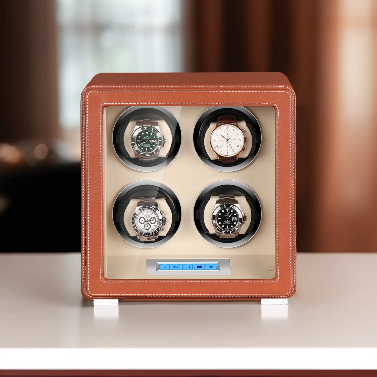 4 Watch Winder Case - Efficient Maintenance, Durability, and Style