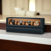 Elevate Your Watch Collection with Ostrich Leather 4 Winders