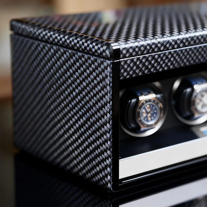 The Aesthetics of Engineering: Why Carbon Fiber Is the Top Choice for Luxury Watch Winders