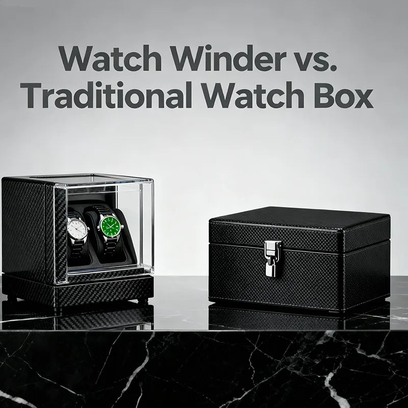 Ultimate Storage Showdown: Watch Winder vs. Traditional Watch Box (Pros & Cons)