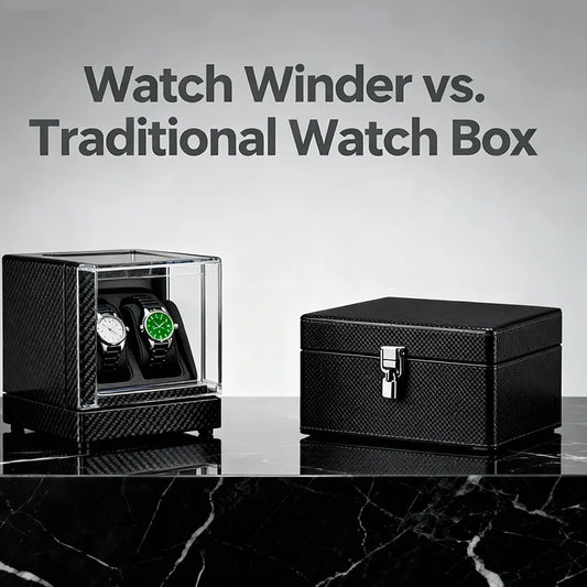 Ultimate Storage Showdown: Watch Winder vs. Traditional Watch Box (Pros & Cons)