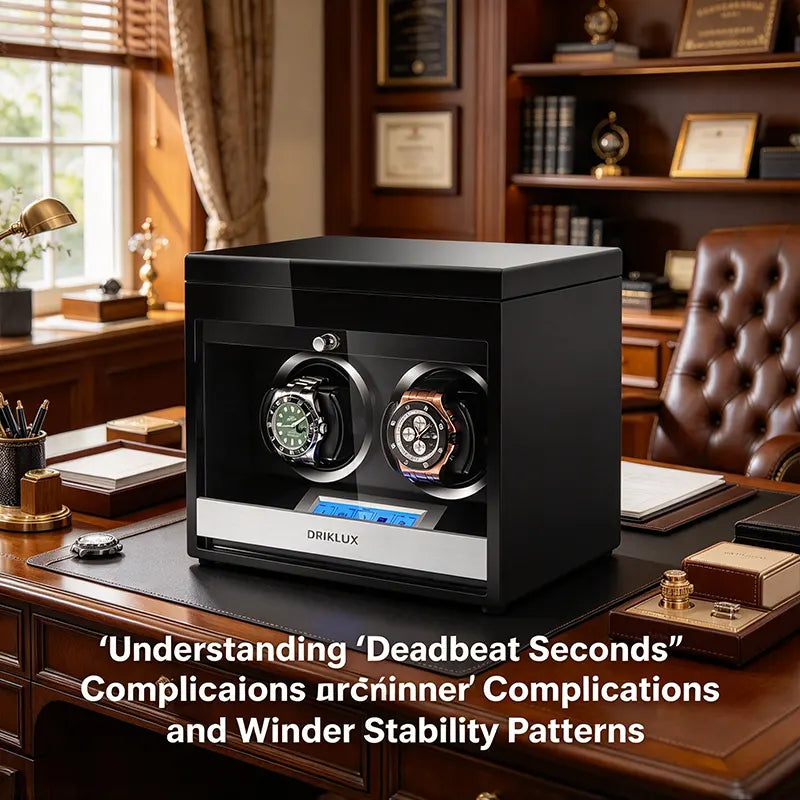 Understanding "Deadbeat Seconds" Complications And Winder Stability Patterns