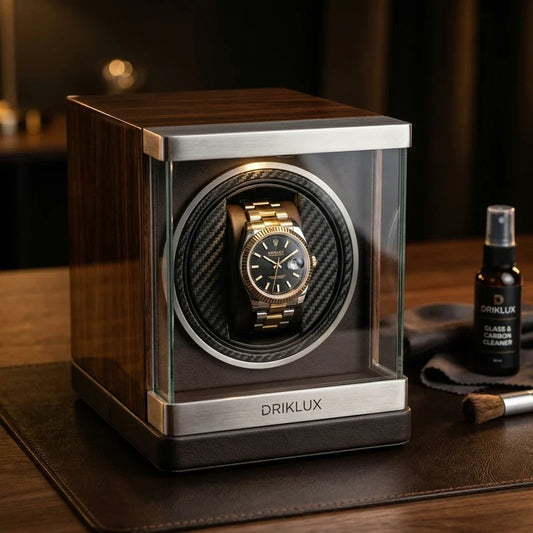 How To Safely Clean The Glass And Carbon Fiber Of Your Luxury Winder Display