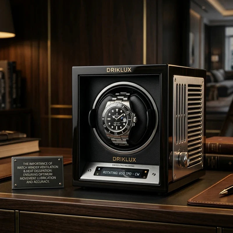 The Importance Of Watch Winder Ventilation And Heat Dissipation