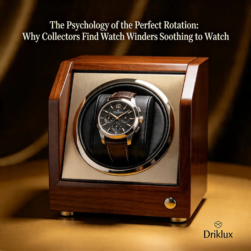 The Psychology Of The Perfect Rotation: Why Collectors Find Watch Winders Soothing To Watch