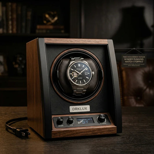 What Happens If You Leave Your Watch Winder Running During A Two-Week Power Outage?