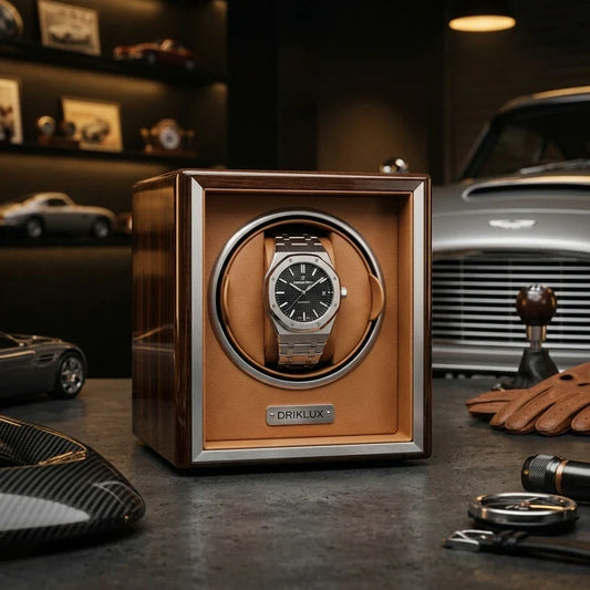 Why Luxury Car Enthusiasts Are Matching Watch Winders To Their Garage Aesthetics