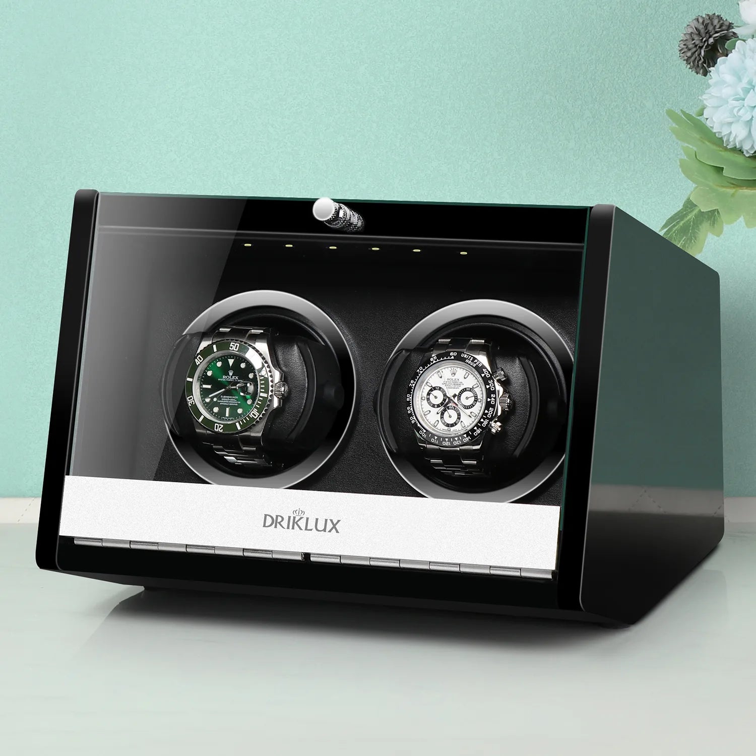 Elegant Compact Double Watch Winders – Driklux