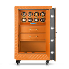Custom Watch Winder Safe & Watch Winder Vaults for 8 Watch
