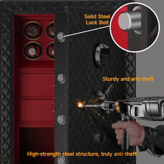 Custom Watch Winder Safe & Watch Winder Vaults for 8 Watch