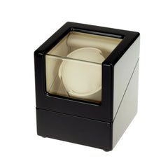 Single Watch Winder with See-Through Window - Showcase Your Rolex Watch in Style