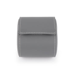 Luxury Leather Single Watch Roll Travel Case by Driklux - Stylish Protection for Your Timepiece