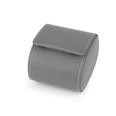 Luxury Leather Single Watch Roll Travel Case by Driklux - Stylish Protection for Your Timepiece