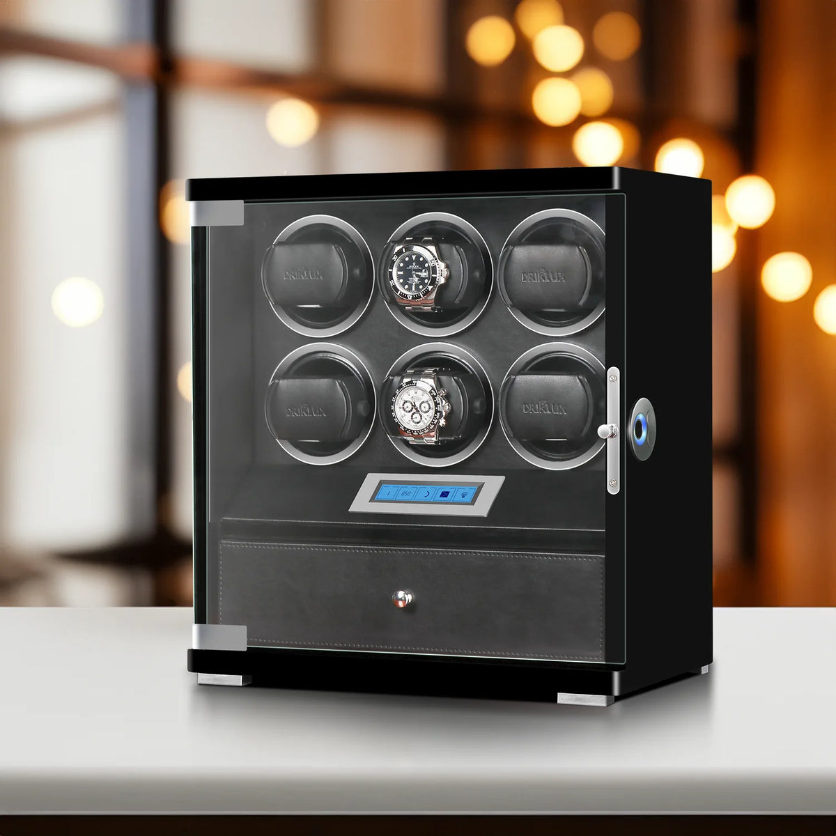 6 Boîte de Watch Winders pour la montre automatique - Meilleure Watch Winders
