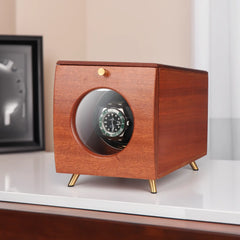 Single Wood Watch Winders For Automatic Watches - Winder for Rolex