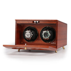 Double Wood Watch Winders For Automatic Watches - Winder for Rolex