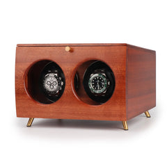 Double Wood Watch Winders For Automatic Watches - Winder for Rolex