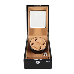 Dual Watch Winders + Extra 3 Watches Storage - Classic Organize in Style