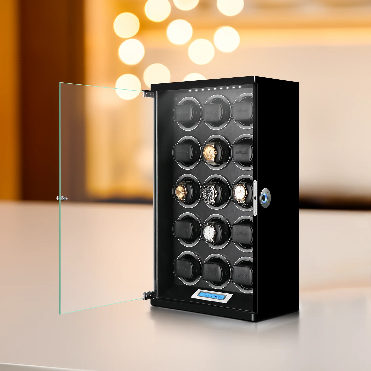 Tempered Glass Vs. Acrylic Watch Winder Windows: Scratch Resistance Showdown