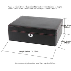 Watch Box with 8 Slots for Watches storage