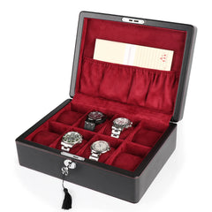 Watch Box with 8 Slots for Watches storage