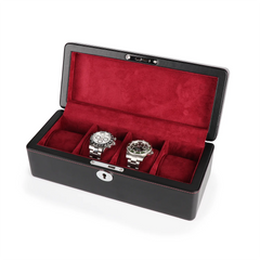 Watch Box with 4 Slots for brand Watches storage