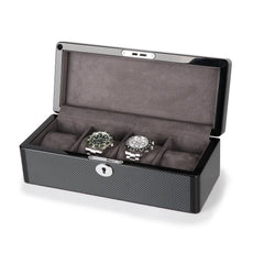 Watch Box with 4 Slots for brand Watches storage