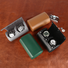 Double Watch Roll Travel Case by Driklux - Stylish Protection for Your Watch