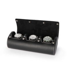 Triple Watch Roll Travel Case by Driklux - Secure Storage for Your Watch