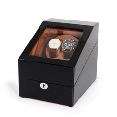 Dual Watch Winders + Extra 3 Watches Storage - Classic Organize in Style