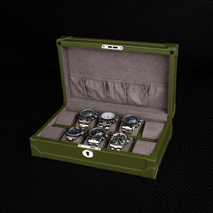 Luxury 10-Watch Box for Rolex Watches - Secure and Stylish Storage Solution