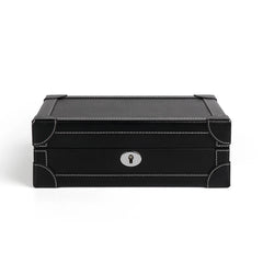 Luxury Leather Finish 8-Watch Box - Elevate Your Watch Collection