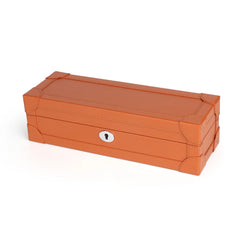 Luxury Leather Finish 5-Watch Box by Driklux - Elevate Your Watch Collection