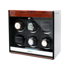 Watch Winder with 6 Winding Capacity - Keep Your Watches Running Accurately