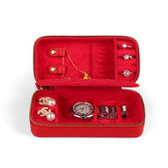 Luxury Single Watch Pouch with Jewelry Storage - Travel in Style