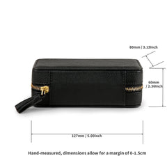 Luxury Single Watch Pouch with Jewelry Storage - Travel in Style