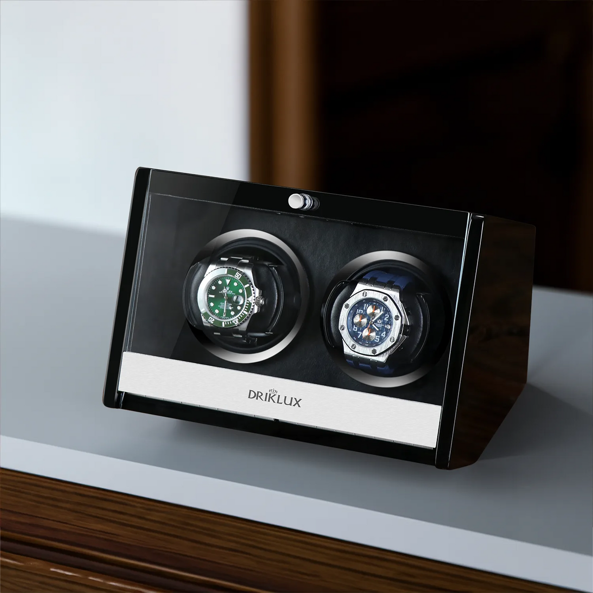 Elegant Compact Double Watch Winders