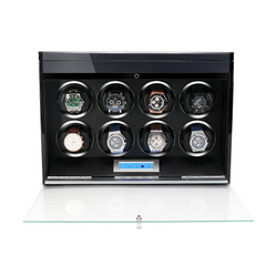 8 Watch Winder with Extra Storage - Maintain Eight Watches with Precision