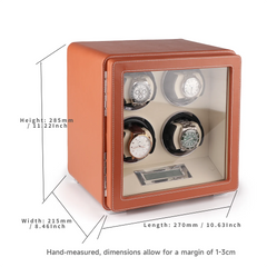 4 Watch Winder Case - Efficient Maintenance, Durability, and Style