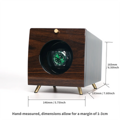 Single Wood Watch Winders For Automatic Watches - Winder for Rolex