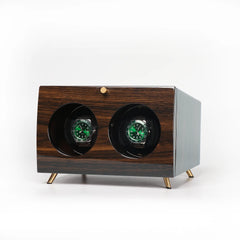 Double Wood Watch Winders For Automatic Watches - Winder for Rolex