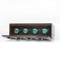 4 Wood Watch Winders For Automatic Watches - Winder On Watch