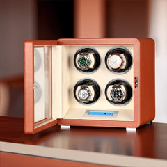 4 Watch Winder Case - Efficient Maintenance, Durability, and Style