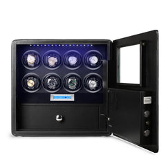 Watch Winder Safe for 8 Watches